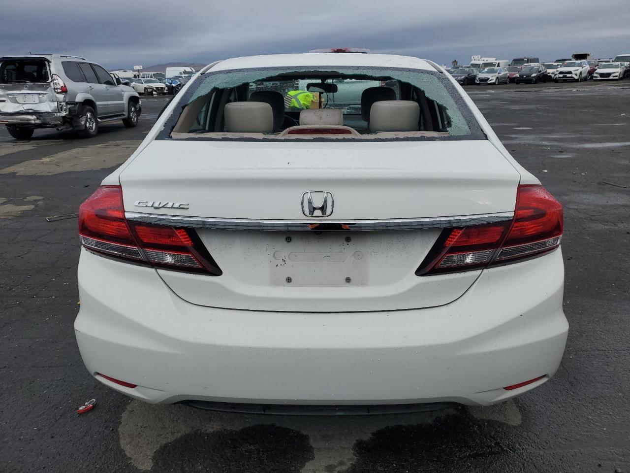 VIN 19XFB2F54EE264808 2014 HONDA CIVIC no.6