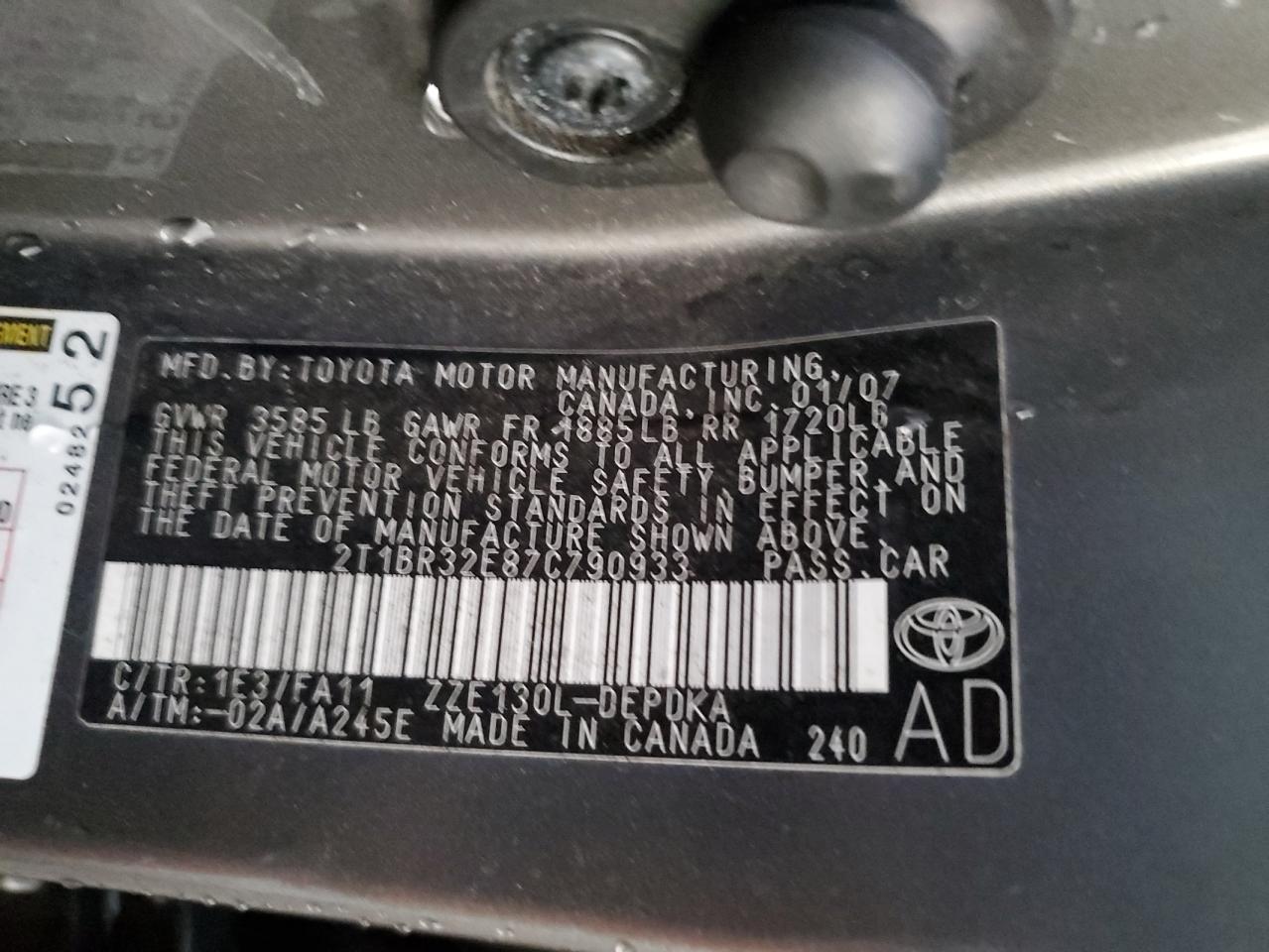 2007 Toyota Corolla - Image 12