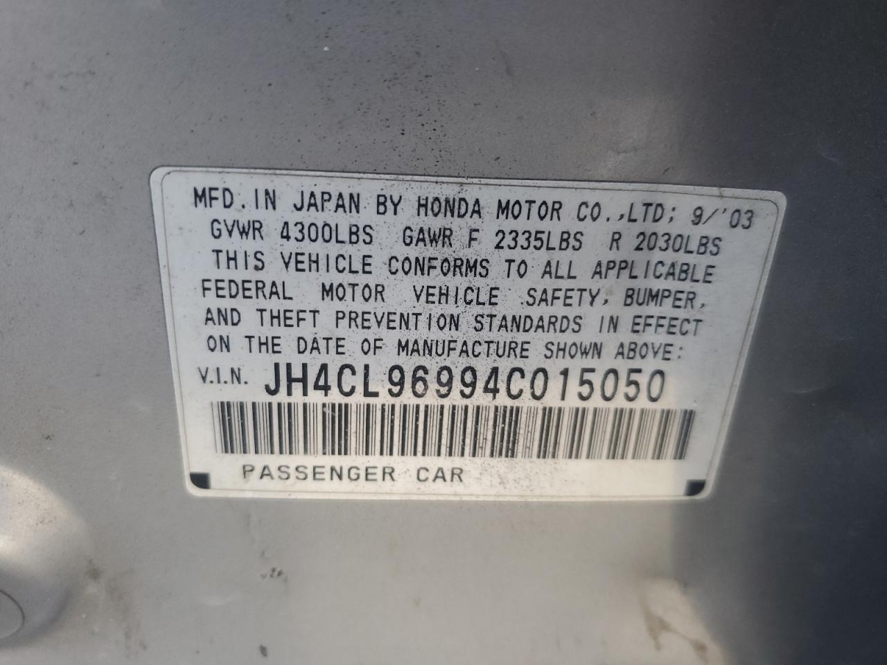 2004 Acura TSX - Image 14