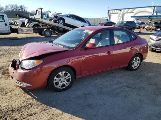 2010 Hyundai Elantra Blue na sprzedaż w Mcfarland, WI - Front End