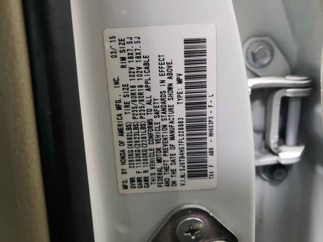 2015 Acura RDX - Image 12