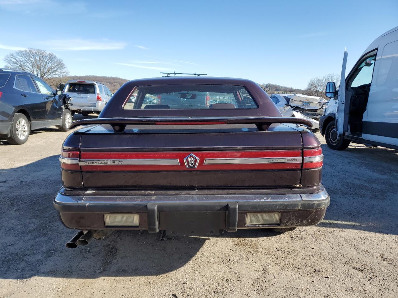 1989 Chrysler Tc By Maserati VIN: ZC2FP1104KB203470 Lot: 81555934