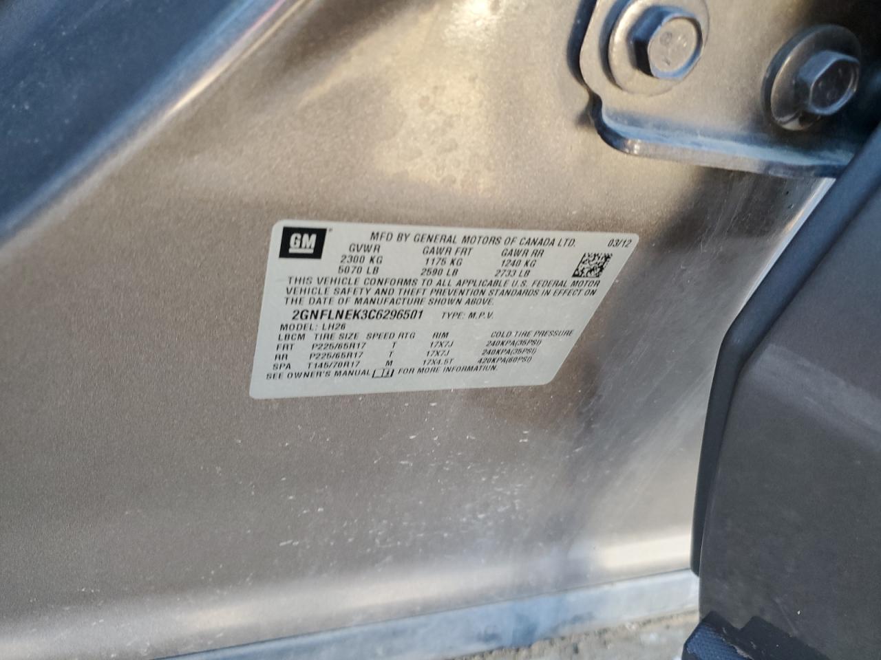 2012 Chevrolet Equinox - Image 14