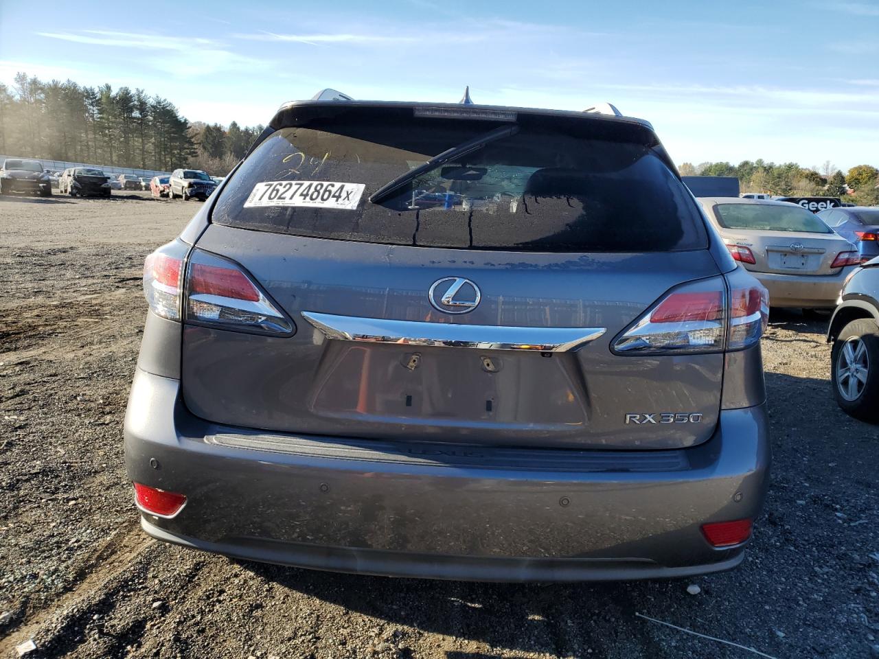 2015 Lexus Rx 350 Base VIN: JTJBK1BA8F2469295 Lot: 76274864