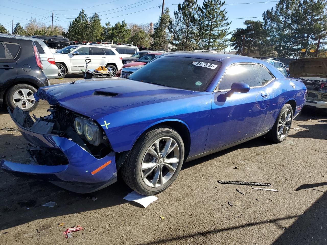 VIN 2C3CDZGG3LH220956 2020 DODGE CHALLENGER no.1