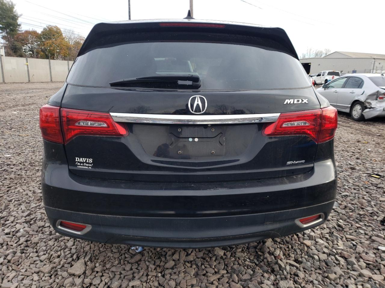 2016 Acura Mdx Technology VIN: 5FRYD4H44GB006397 Lot: 80425544