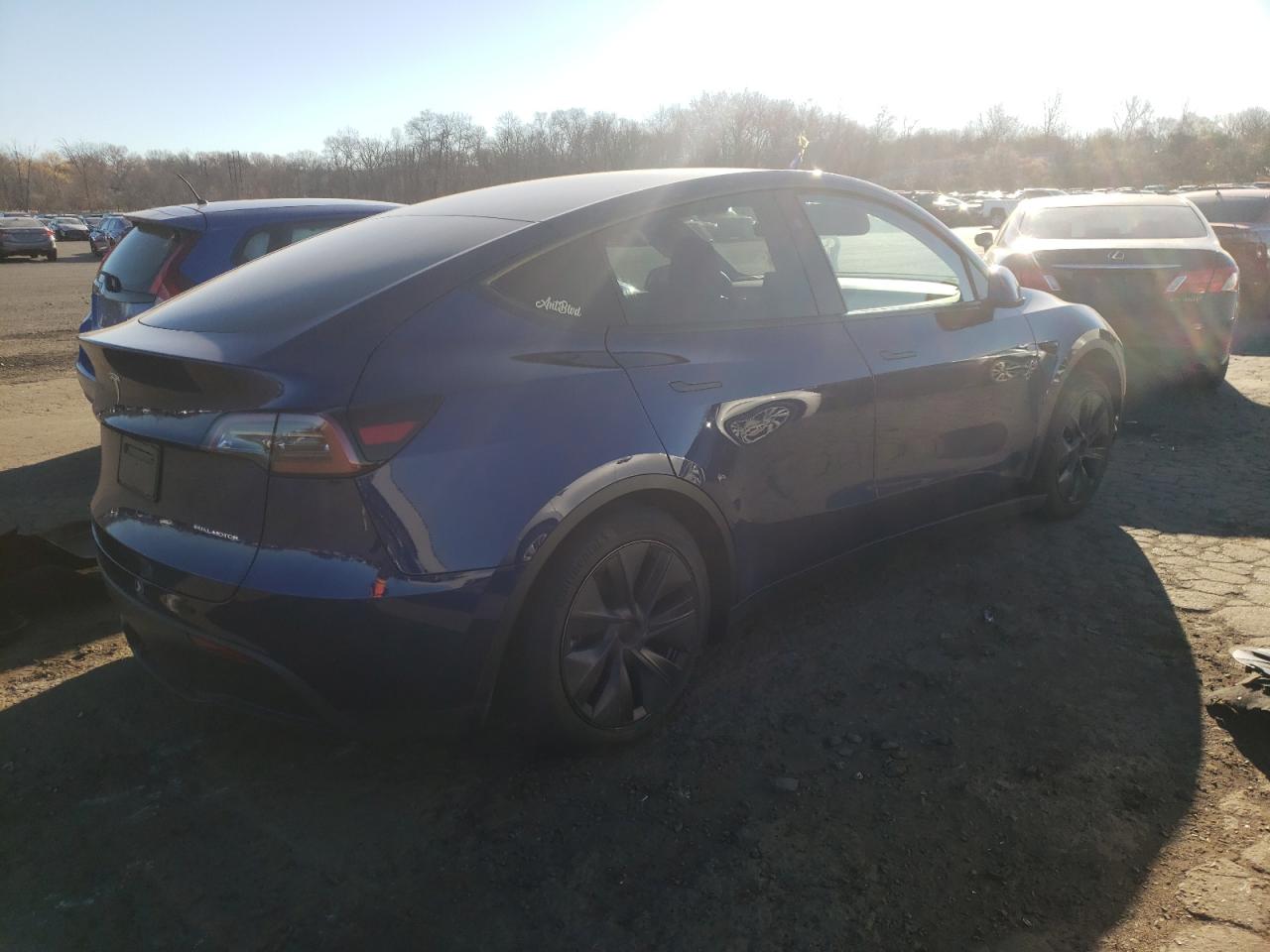 VIN 7SAYGDEE0RA320055 2024 TESLA MODEL Y no.3