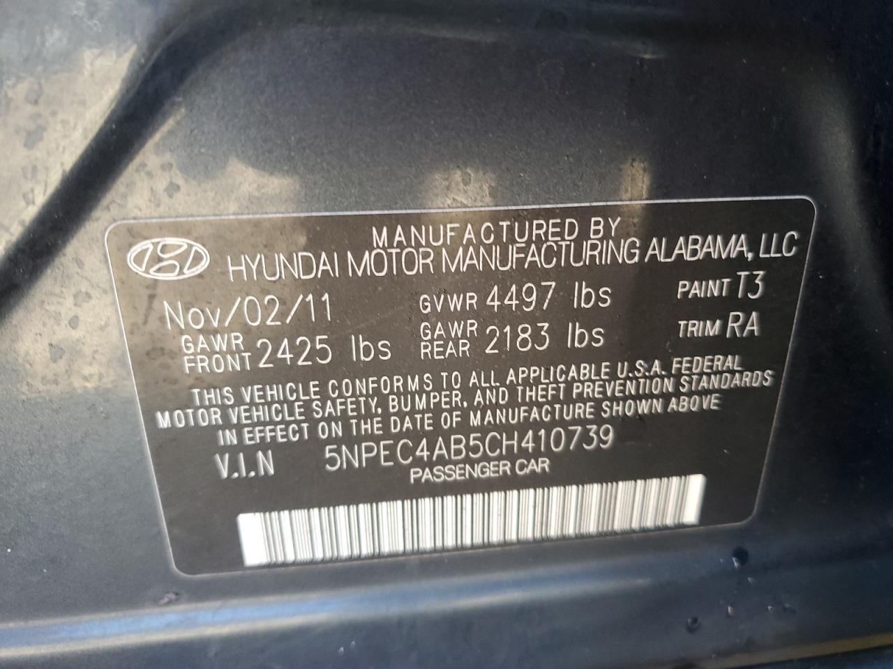 2012 Hyundai Sonata - Image 12