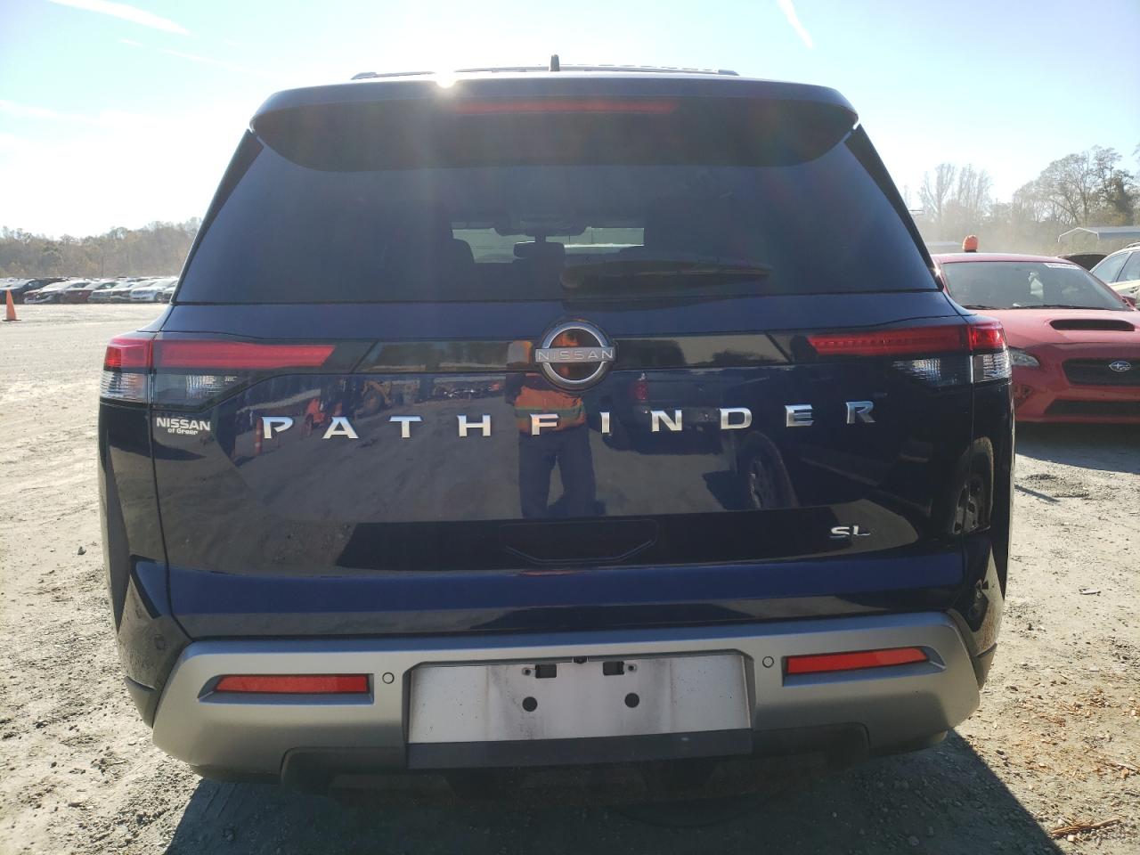 2022 Nissan Pathfinder Sl VIN: 5N1DR3CA5NC253653 Lot: 80427194