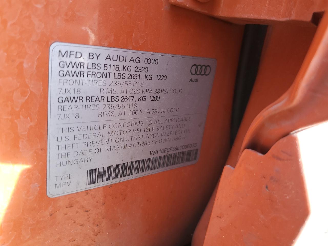 2020 Audi Q3 - Image 12