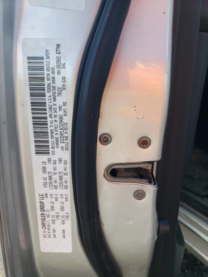 2012 Dodge Ram 3500 Laramie VIN: 3C63DRML8CG294801 Lot: 79948524