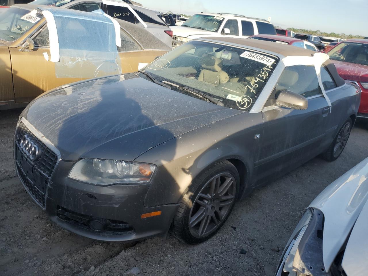 2009 Audi A4 2.0T Cabriolet zu verkaufen in Riverview, FL - Water/Flood