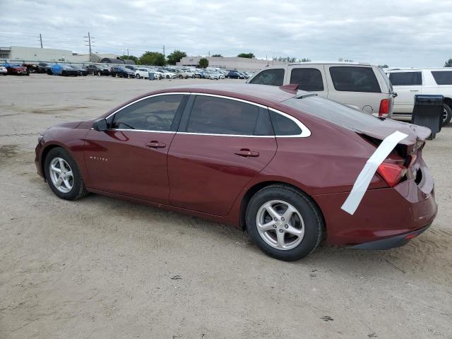  CHEVROLET MALIBU 2016 Burgundy