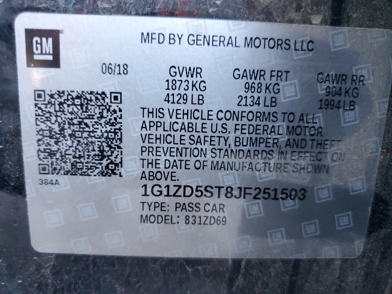 2018 Chevrolet Malibu - Image 15