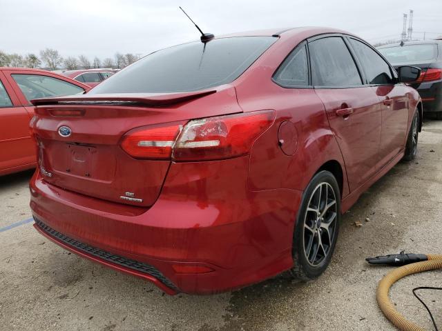  FORD FOCUS 2015 Бордовый