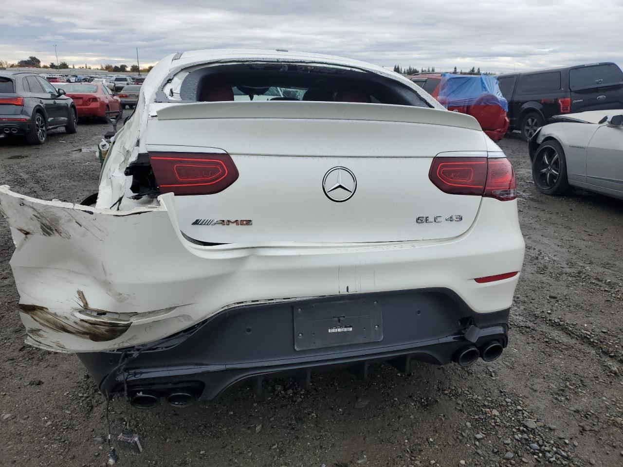 2021 Mercedes-Benz Glc Coupe 43 4Matic Amg VIN: W1N0J6EB1MF930348 Lot: 81503894