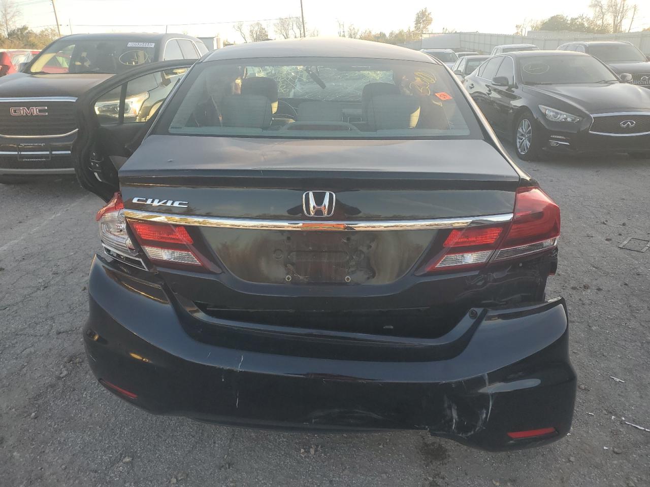 2013 Honda Civic Exl VIN: 2HGFB2F96DH502827 Lot: 80268814