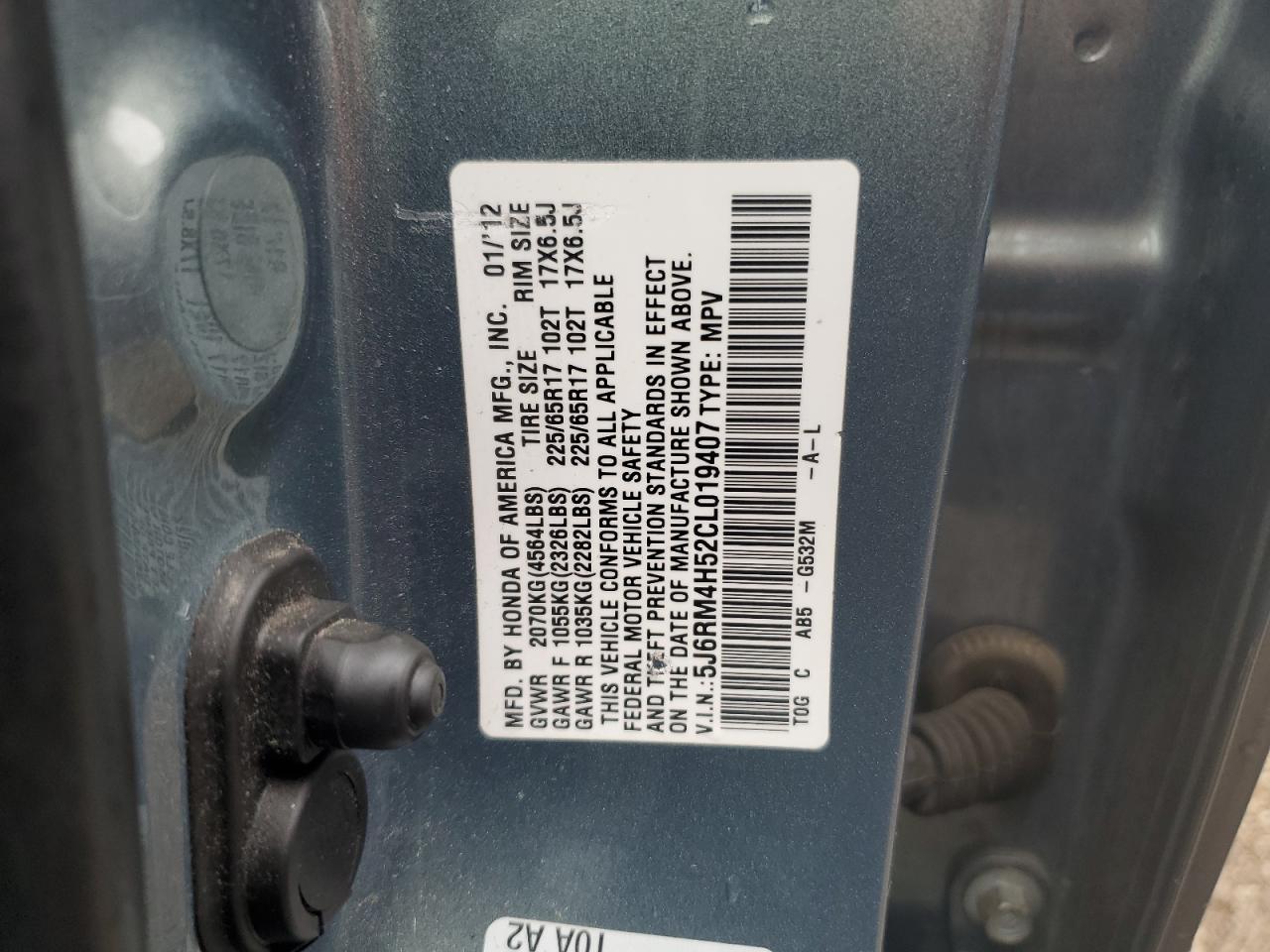 2012 Honda CR-V - Image 13