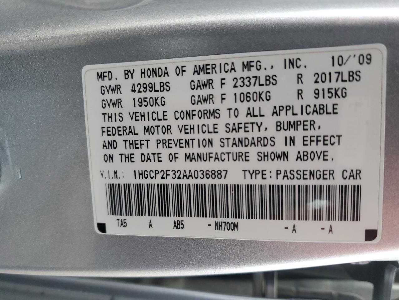2010 Honda Accord - Image 13