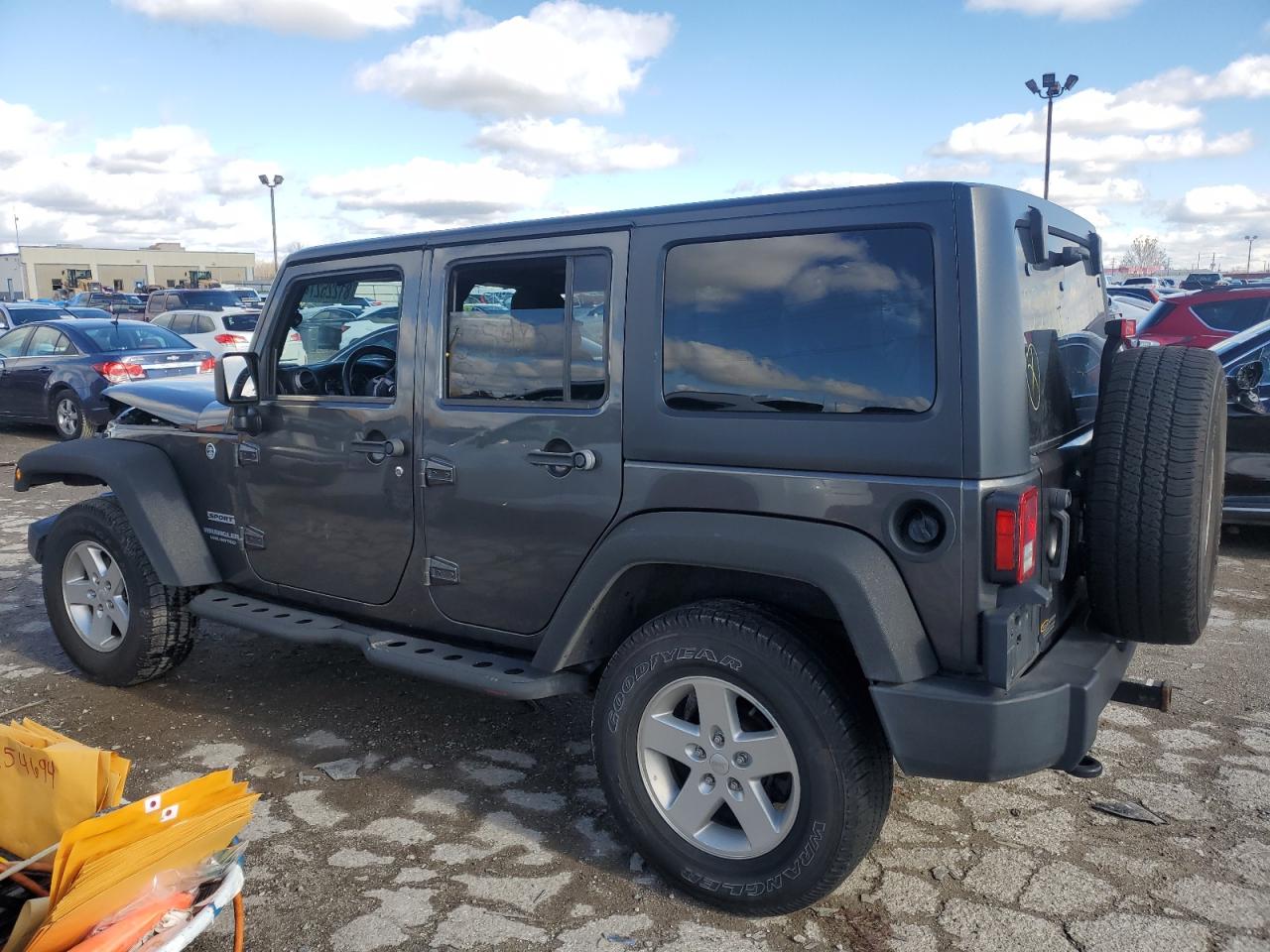 2016 Jeep Wrangler Unlimited Sport VIN: 1C4BJWDG1GL335485 Lot: 81225274