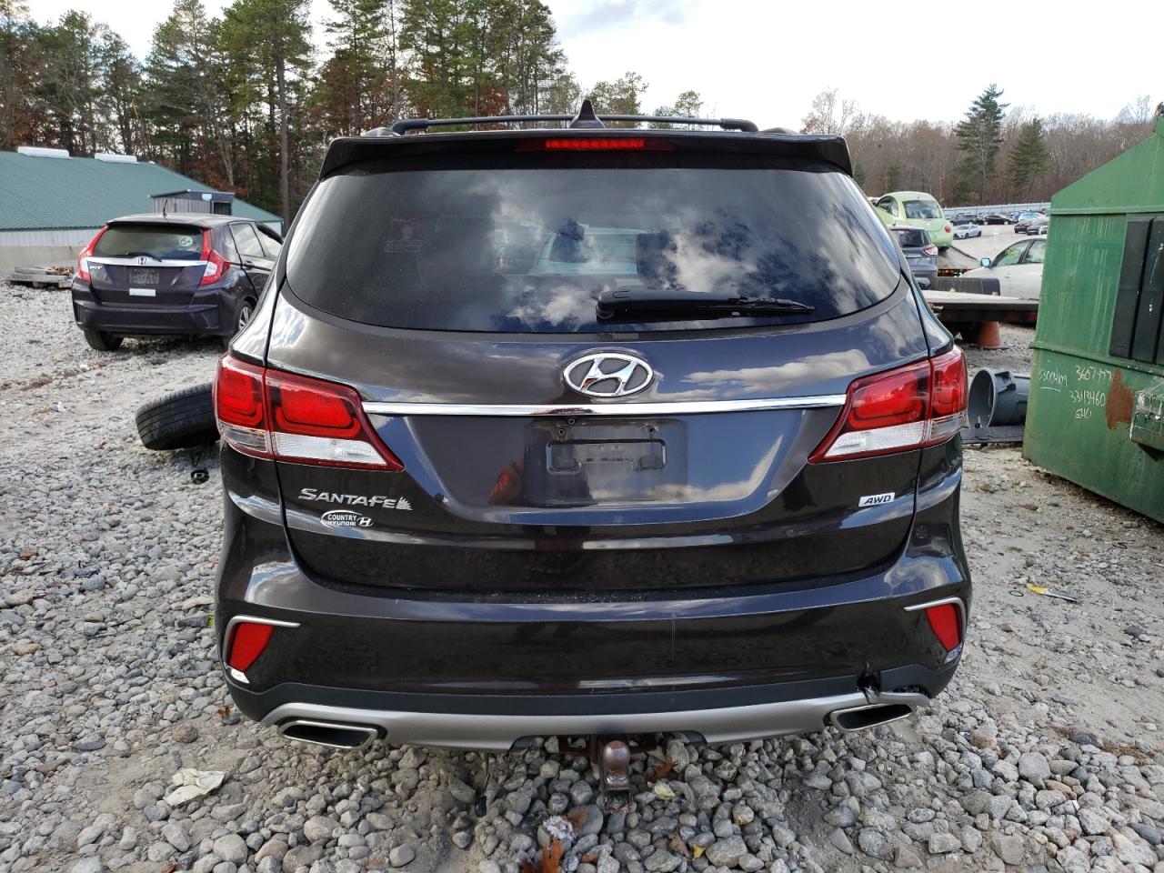 2017 Hyundai Santa Fe Se VIN: KM8SNDHF3HU224664 Lot: 78167854