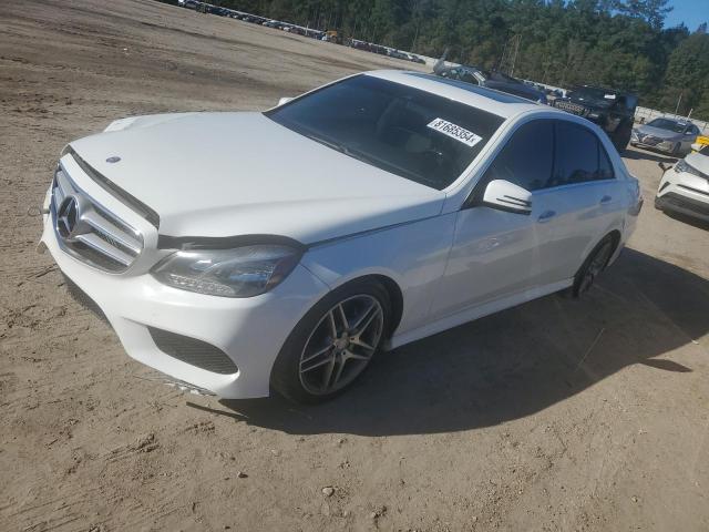 Sedans MERCEDES-BENZ E-CLASS 2015 Biały