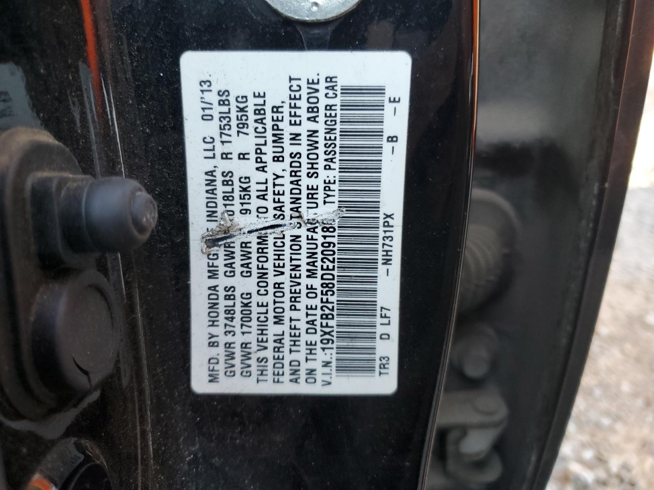 2013 Honda Civic - Image 13
