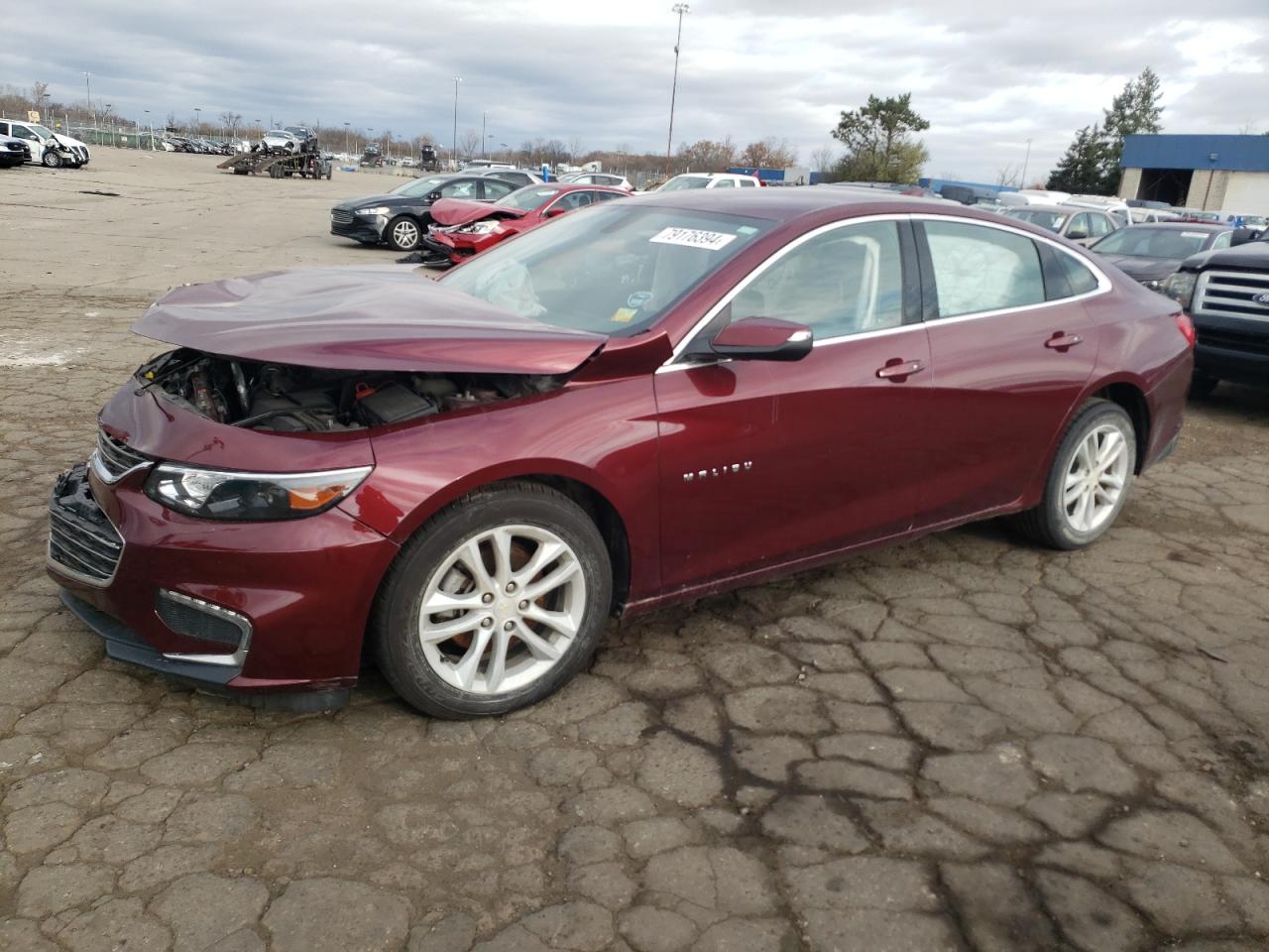 2016 Chevrolet Malibu Lt VIN: 1G1ZE5ST0GF185664 Lot: 79176394