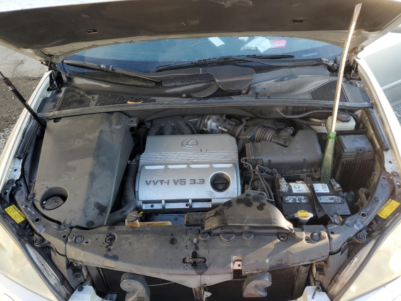 2005 Lexus Rx 330 VIN: JTJHA31U250082126 Lot: 86337565