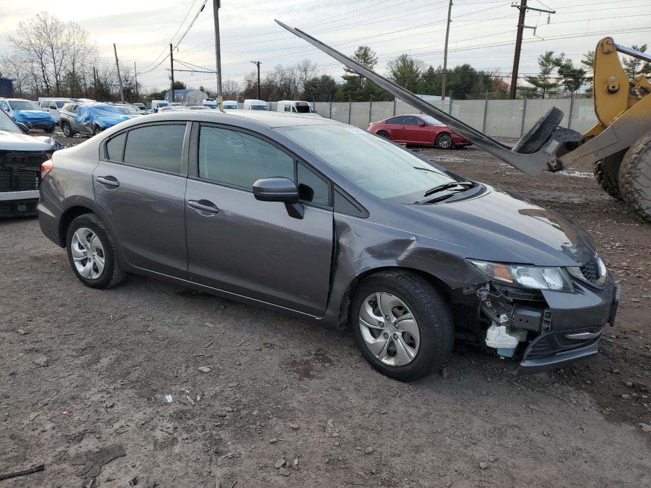 VIN 19XFB2F51EE228767 2014 HONDA CIVIC no.4