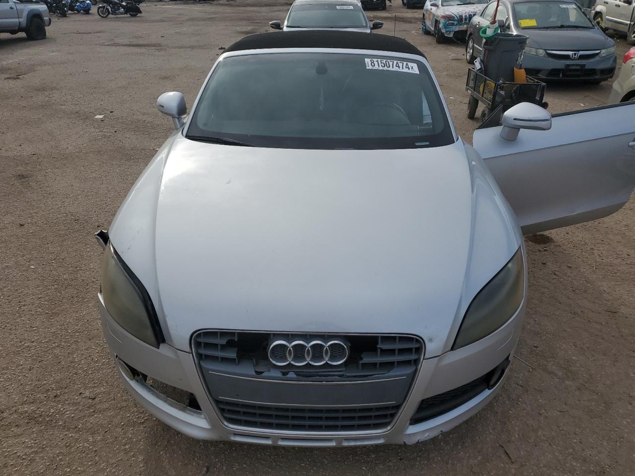 2008 Audi Tt 2.0T VIN: TRUMF38J281005954 Lot: 81507474