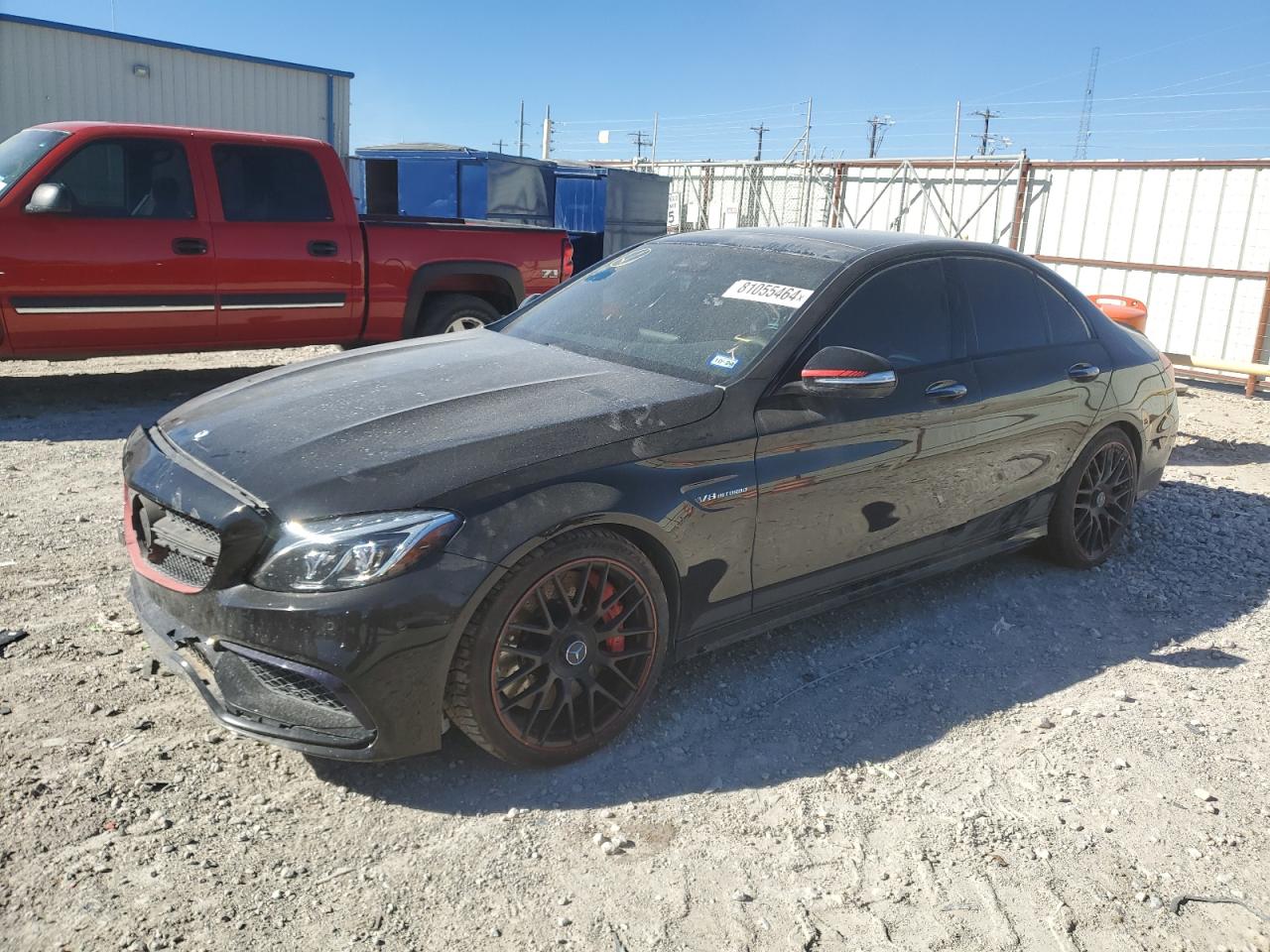 VIN 55SWF8HBXFU086522 2015 MERCEDES-BENZ C-CLASS no.1