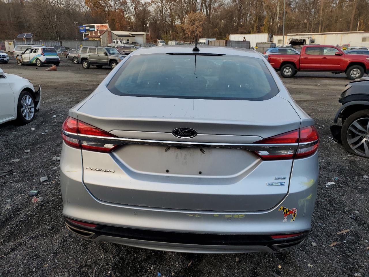 2017 Ford Fusion Se VIN: 3FA6P0T9XHR101287 Lot: 80701264