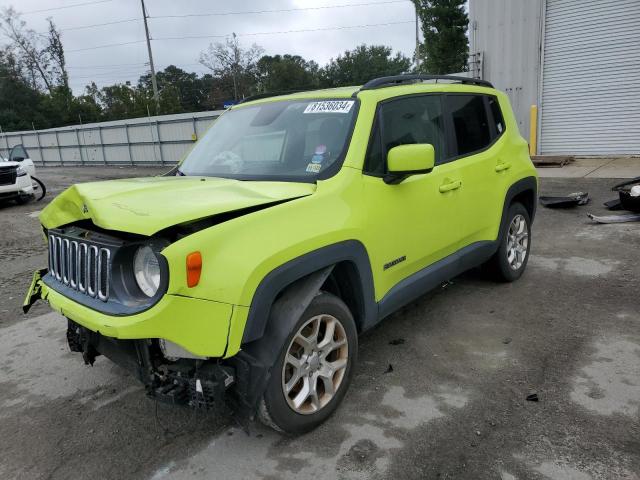  JEEP RENEGADE 2017 Зеленый