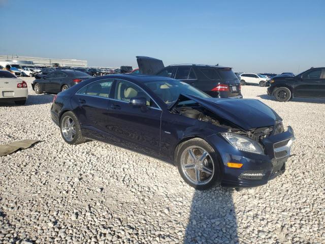 Седаны MERCEDES-BENZ CLS-CLASS 2012 Синий