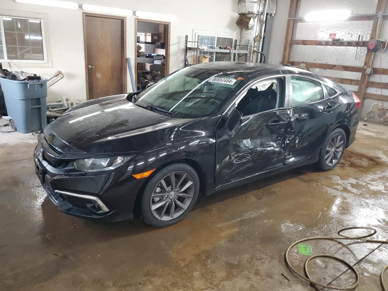 2020 Honda Civic Ex black null gas 19XFC1F35LE002198 photo #1