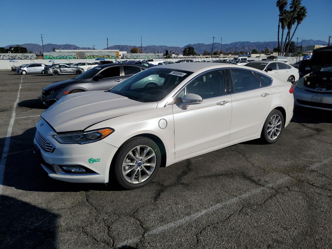 VIN 3FA6P0PU1HR329600 2017 FORD FUSION no.1