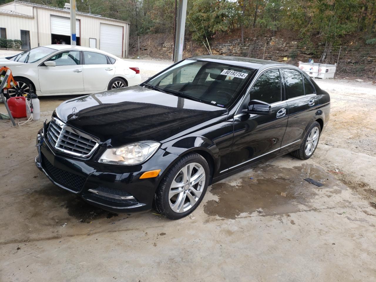 VIN WDDGF8ABXEA961854 2014 MERCEDES-BENZ C-CLASS no.1