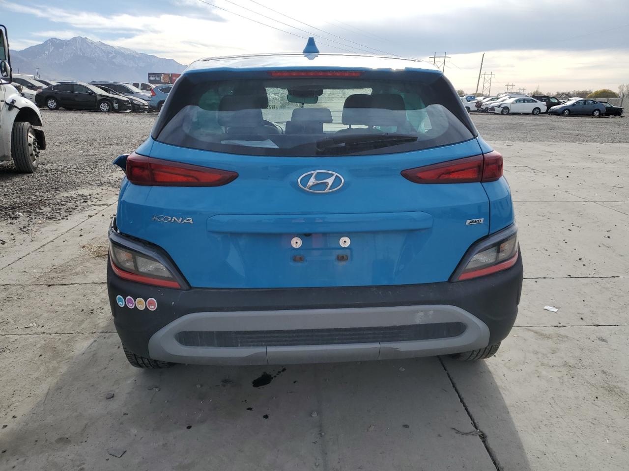 2022 Hyundai Kona Sel VIN: KM8K2CAB7NU874961 Lot: 82221954