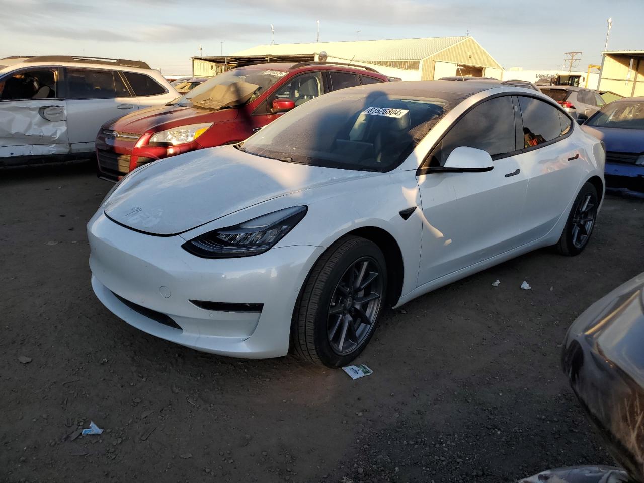 VIN 5YJ3E1EA2MF861144 2021 TESLA MODEL 3 no.1