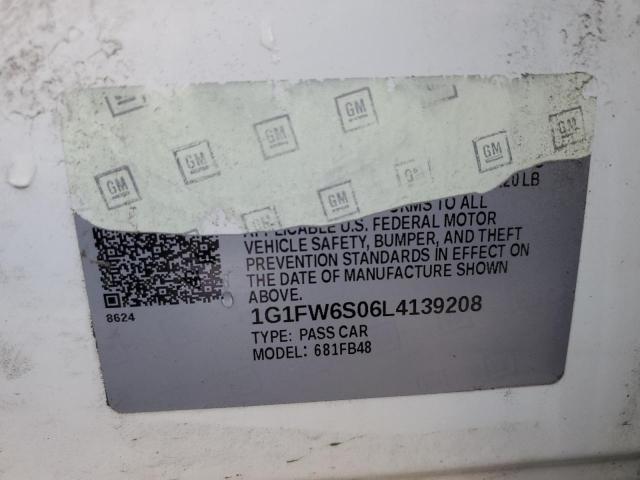 1G1FW6S06L4139208 Chevrolet Bolt EV LT 12