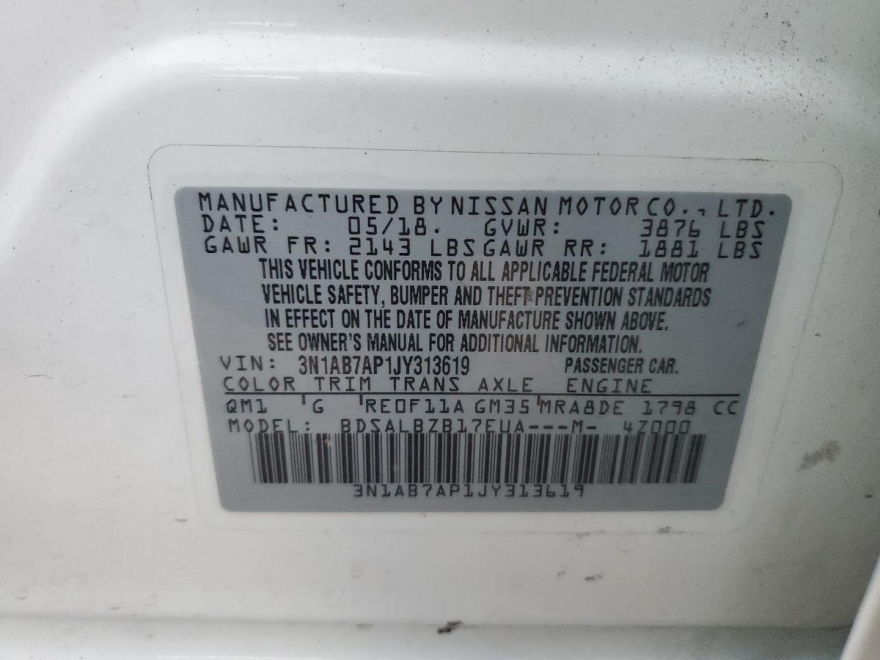 2018 Nissan Sentra - Image 12