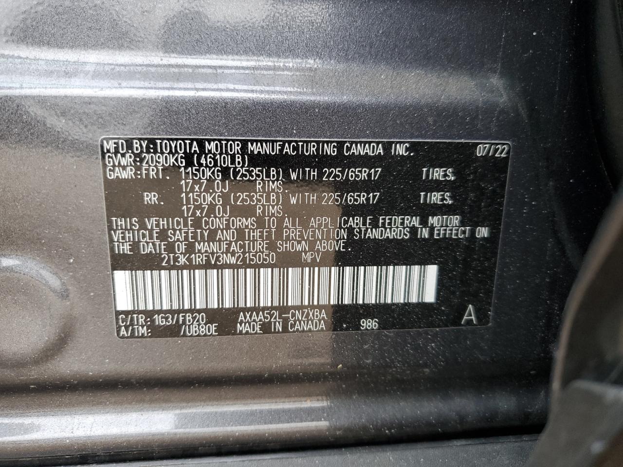 2022 Toyota RAV 4 - Image 15