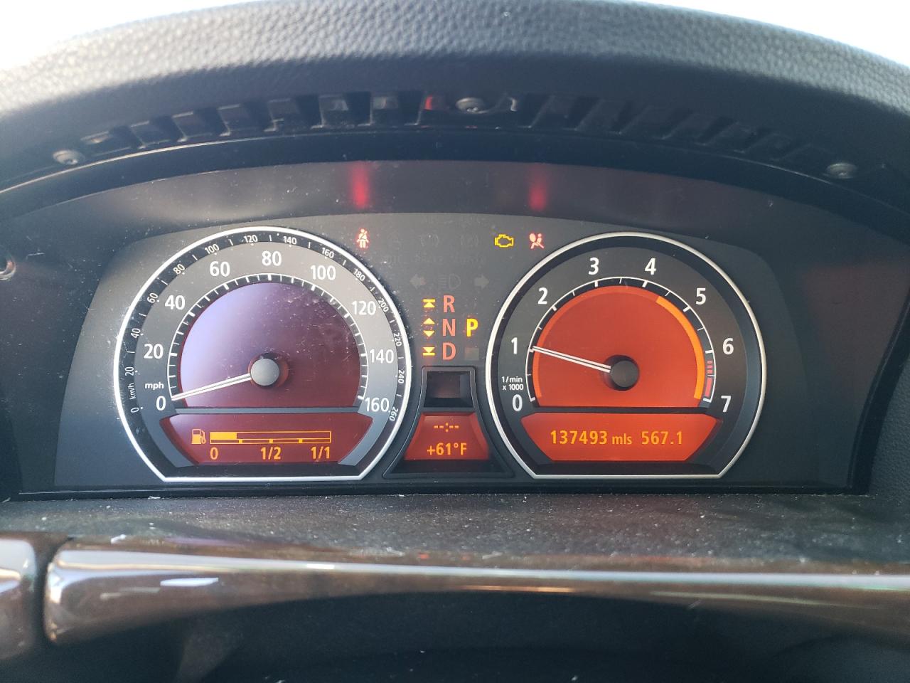 2008 BMW 750 I VIN: WBAHL835X8DT12098 Lot: 82220094