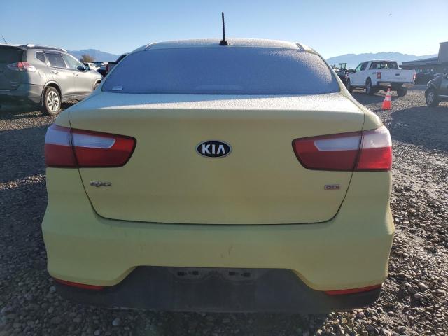  KIA RIO 2016 Жовтий