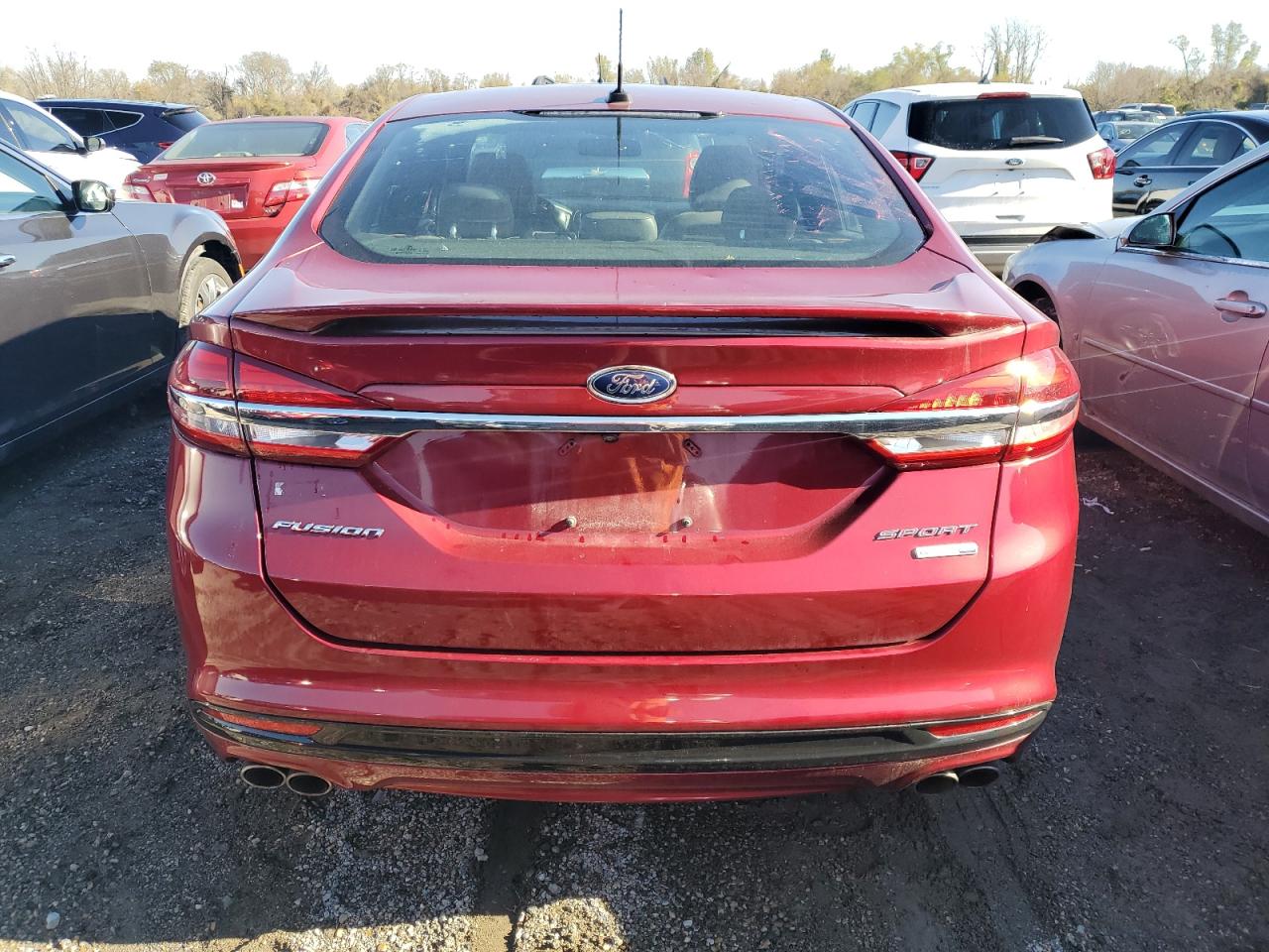 2018 Ford Fusion Sport VIN: 3FA6P0VP0JR114342 Lot: 83821105