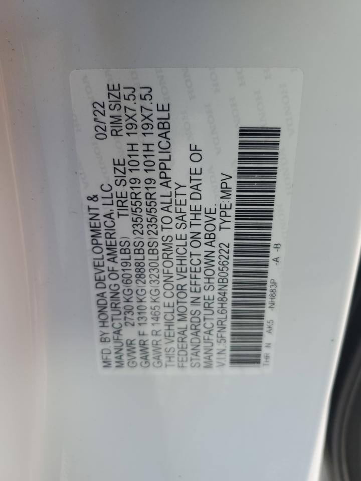 2022 Honda Odyssey - Image 13
