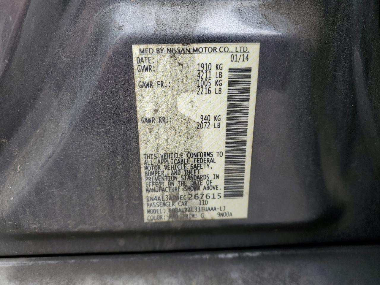 2014 Nissan Altima - Image 12