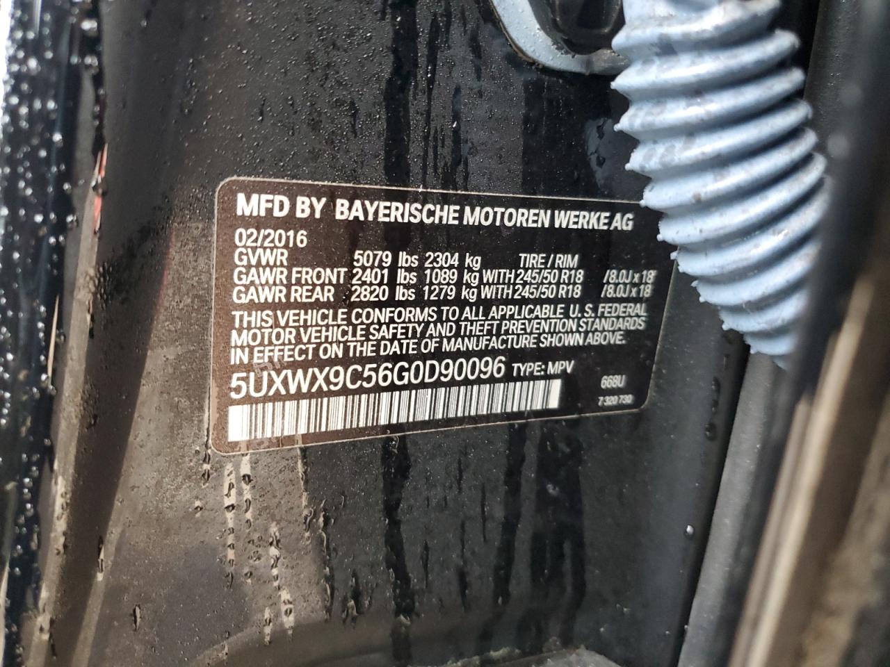 2016 BMW X3 - Image 13