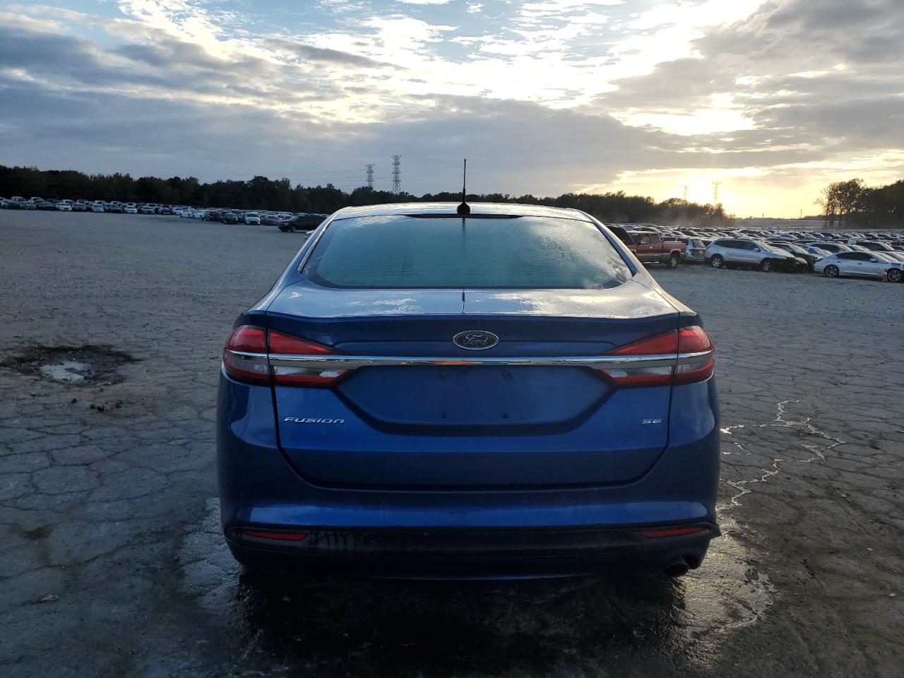 2017 Ford Fusion Se VIN: 3FA6P0H78HR370444 Lot: 78076874